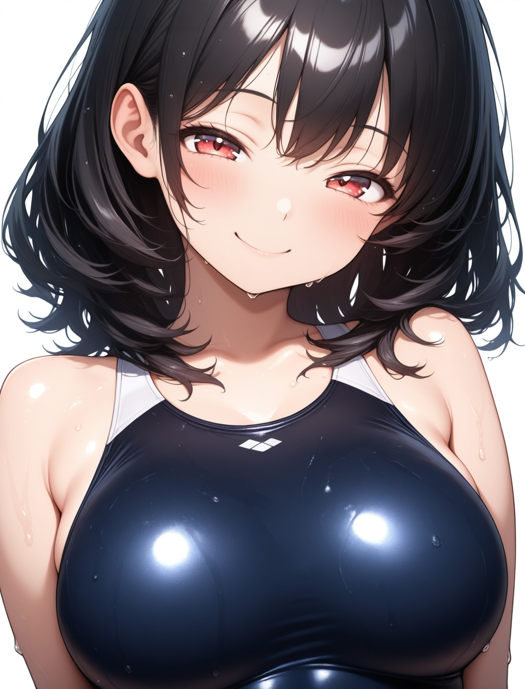拘束/競泳水着/電マ責め/イラスト/エロ